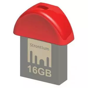USB флеш накопитель Strontium Flash 16GB NANO Red USB 3.0 (SR16GRDNANOZ)
