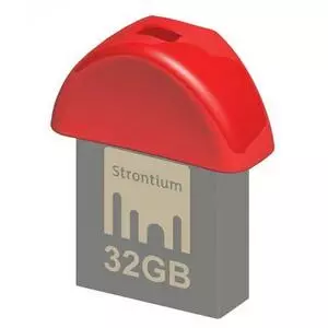 USB флеш накопитель Strontium Flash 32GB NANO Red USB 3.0 (SR32GRDNANOZ)