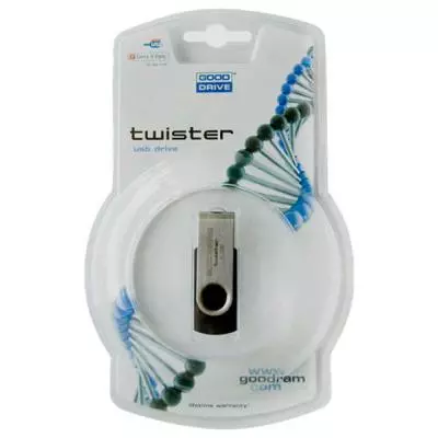 USB флеш накопитель Goodram 2GB Twister USB 2.0 (PD2GH2GRTSKR9) - 1 USB флеш накопитель Goodram 2GB Twister USB 2.0 (PD2GH2GRTSKR9) - 1