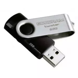 USB флеш накопитель Goodram 2GB Twister USB 2.0 (PD2GH2GRTSKR9)