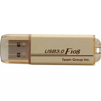 USB флеш накопитель Team 8GB F108 Gold USB 3.0 (TF10838GD01)