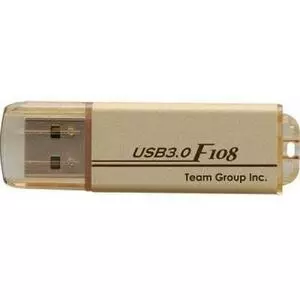 USB флеш накопитель Team 8GB F108 Gold USB 3.0 (TF10838GD01)