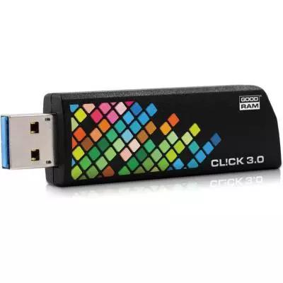 USB флеш накопитель Goodram 32GB CL!CK Black USB 3.0 (PD32GH3GRCLKR9) - 2 USB флеш накопитель Goodram 32GB CL!CK Black USB 3.0 (PD32GH3GRCLKR9) - 2