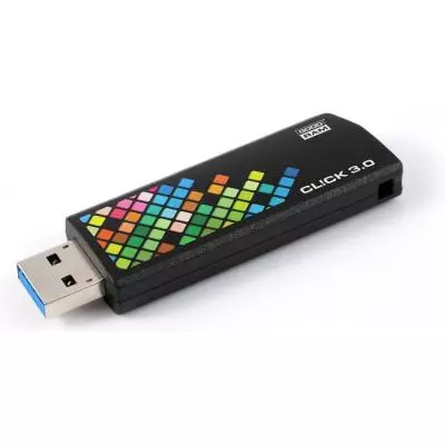 USB флеш накопитель Goodram 32GB CL!CK Black USB 3.0 (PD32GH3GRCLKR9) - 3 USB флеш накопитель Goodram 32GB CL!CK Black USB 3.0 (PD32GH3GRCLKR9) - 3