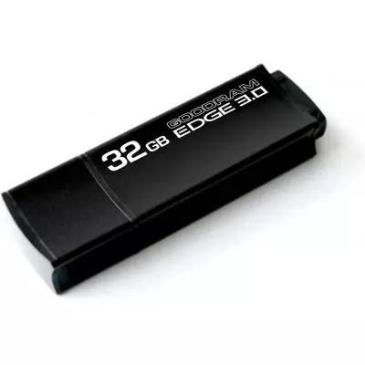USB флеш накопитель Goodram 32GB EDGE Black USB 3.0 (PD32GH3GREGKR9) - 1 USB флеш накопитель Goodram 32GB EDGE Black USB 3.0 (PD32GH3GREGKR9) - 1