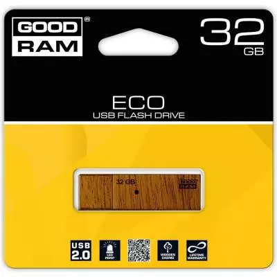 USB флеш накопитель Goodram 32GB Eco USB 2.0 (PD32GH2GRER9) - 2 USB флеш накопитель Goodram 32GB Eco USB 2.0 (PD32GH2GRER9) - 2