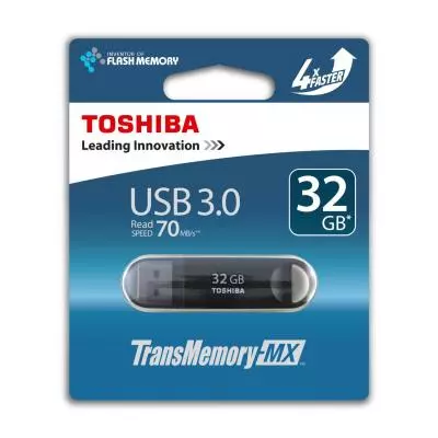 USB флеш накопитель Toshiba 32GB Suzaku Black USB 3.0 (THNV32SUZBLK) - 1 USB флеш накопитель Toshiba 32GB Suzaku Black USB 3.0 (THNV32SUZBLK) - 1