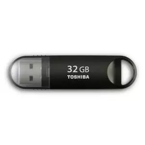 USB флеш накопитель Toshiba 32GB Suzaku Black USB 3.0 (THNV32SUZBLK)