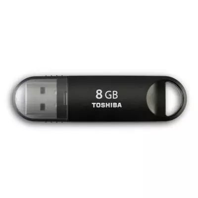 USB флеш накопитель Toshiba 8GB Suzaku Black USB 3.0 (THNV08SUZBLK)