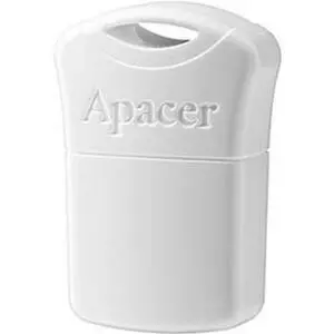 USB флеш накопитель Apacer 8GB AH116 White USB 2.0 (AP8GAH116W-1)