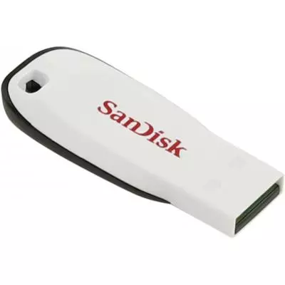 USB флеш накопитель SanDisk 8GB Cruzer Blade White USB 2.0 (SDCZ50C-008G-B35W) - 1 USB флеш накопитель SanDisk 8GB Cruzer Blade White USB 2.0 (SDCZ50C-008G-B35W) - 1