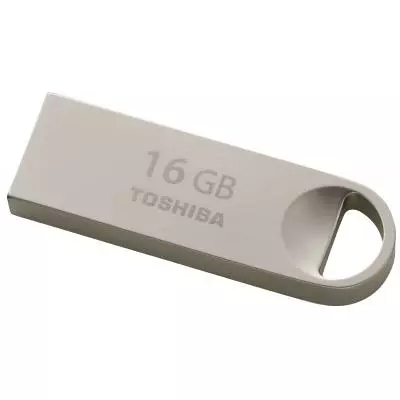 USB флеш накопитель Toshiba 16GB Owari Metal USB 2.0 (THN-U401S0160E4) - 1 USB флеш накопитель Toshiba 16GB Owari Metal USB 2.0 (THN-U401S0160E4) - 1
