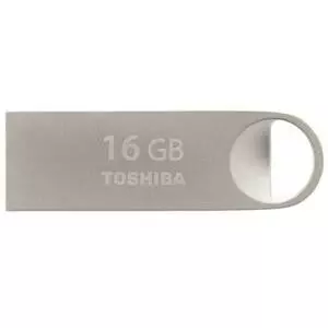 USB флеш накопитель Toshiba 16GB Owari Metal USB 2.0 (THN-U401S0160E4)