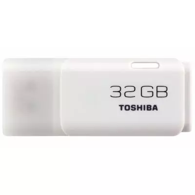 USB флеш накопитель Toshiba 32GB Hayabusa White USB 2.0 (THN-U202W0320E4)