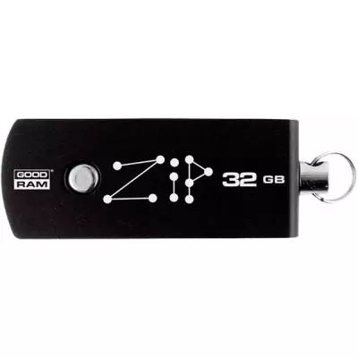 USB флеш накопитель Goodram 32GB Zip Black USB 2.0 (PD32GH2GRZIKR9)