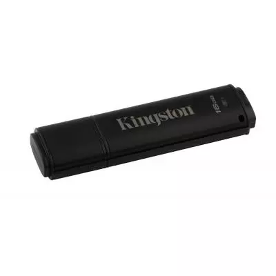 USB флеш накопитель Kingston 16GB DataTraveler 4000 G2 Metal Black USB 3.0 (DT4000G2/16GB) - 1 USB флеш накопитель Kingston 16GB DataTraveler 4000 G2 Metal Black USB 3.0 (DT4000G2/16GB) - 1