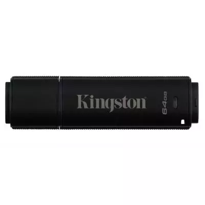USB флеш накопитель Kingston 64GB DataTraveler 4000 G2 Metal Black USB 3.0 (DT4000G2/64GB)