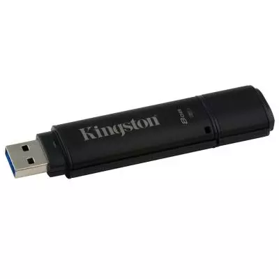 USB флеш накопитель Kingston 8GB DataTraveler 4000 G2 Metal Black USB 3.0 (DT4000G2/8GB) - 3 USB флеш накопитель Kingston 8GB DataTraveler 4000 G2 Metal Black USB 3.0 (DT4000G2/8GB) - 3