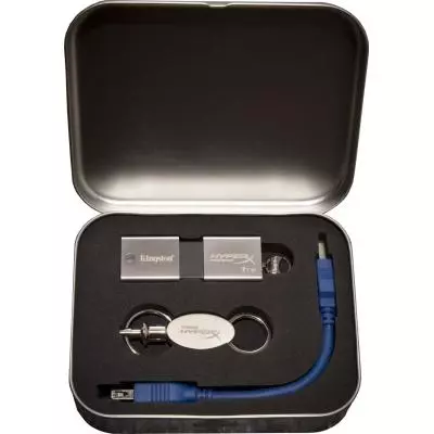 USB флеш накопитель Kingston 1TB DataTraveler HyperX Predator Metal Silver USB 3.0 (DTHXP30/1TB) - 4 USB флеш накопитель Kingston 1TB DataTraveler HyperX Predator Metal Silver USB 3.0 (DTHXP30/1TB) - 4