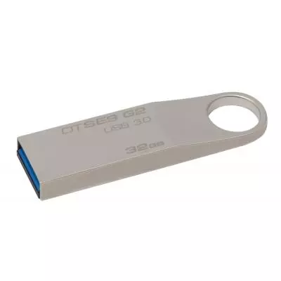 USB флеш накопитель Kingston 32GB DataTraveler SE9 Silver USB 2.0 (DTSE9G2/32GBZ) - 1 USB флеш накопитель Kingston 32GB DataTraveler SE9 Silver USB 2.0 (DTSE9G2/32GBZ) - 1