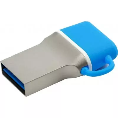 USB флеш накопитель Goodram 16GB DualDrive C Blue USB 3.0 (PD16GH3GRDDCBR10) - 1 USB флеш накопитель Goodram 16GB DualDrive C Blue USB 3.0 (PD16GH3GRDDCBR10) - 1