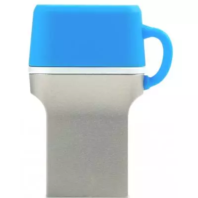 USB флеш накопитель Goodram 16GB DualDrive C Blue USB 3.0 (PD16GH3GRDDCBR10)