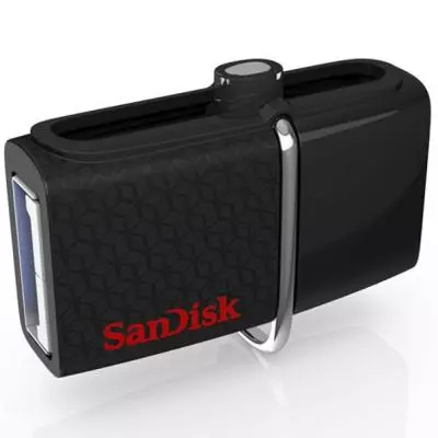 USB флеш накопитель SanDisk 64GB Ultra Dual Drive Black OTG USB 3.0 (SDDD2-064G-G46) - 1 USB флеш накопитель SanDisk 64GB Ultra Dual Drive Black OTG USB 3.0 (SDDD2-064G-G46) - 1