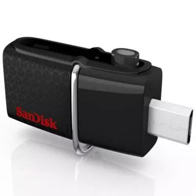 USB флеш накопитель SanDisk 64GB Ultra Dual Drive Black OTG USB 3.0 (SDDD2-064G-G46) - 4 USB флеш накопитель SanDisk 64GB Ultra Dual Drive Black OTG USB 3.0 (SDDD2-064G-G46) - 4