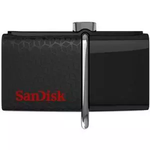 USB флеш накопитель SanDisk 64GB Ultra Dual Drive Black OTG USB 3.0 (SDDD2-064G-G46)
