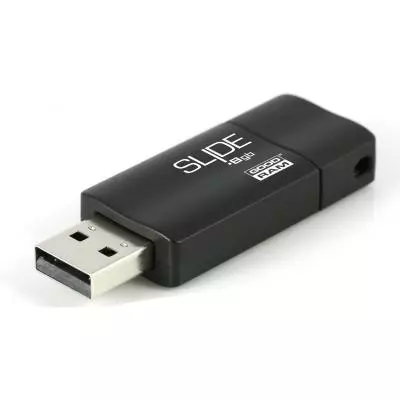 USB флеш накопитель Goodram 16GB SLIDE Blue USB 2.0 (PD16GH2GRSLBR10) - 2