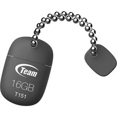 USB флеш накопитель Team 16GB T151 Grey USB 2.0 (TT15116GC01) - 1 USB флеш накопитель Team 16GB T151 Grey USB 2.0 (TT15116GC01) - 1