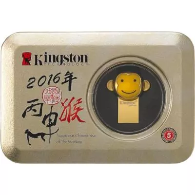 USB флеш накопитель Kingston 32GB Year of Monkey USB3.0/3.1 (DTCNY16/32GB) - 6 USB флеш накопитель Kingston 32GB Year of Monkey USB3.0/3.1 (DTCNY16/32GB) - 6