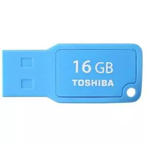 USB флеш накопитель Toshiba 16GB Mikawa Cyan USB 2.0 (THN-U201C0160M4)