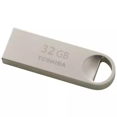 USB флеш накопитель Toshiba 32GB Owari Metal USB 2.0 (THN-U401S0320E4) - 2 USB флеш накопитель Toshiba 32GB Owari Metal USB 2.0 (THN-U401S0320E4) - 2