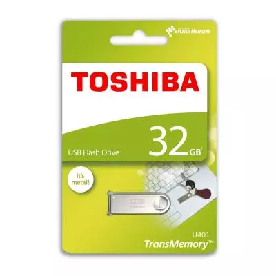 USB флеш накопитель Toshiba 32GB Owari Metal USB 2.0 (THN-U401S0320E4) - 3 USB флеш накопитель Toshiba 32GB Owari Metal USB 2.0 (THN-U401S0320E4) - 3