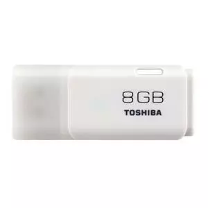 USB флеш накопитель Toshiba 8GB Hayabusa White USB 2.0 (THN-U202W0080E4)