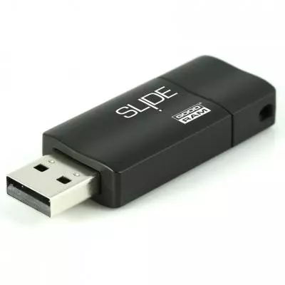 USB флеш накопитель Goodram 32GB Sl!de Blue USB 2.0 (PD32GH2GRSLBR10) - 3 USB флеш накопитель Goodram 32GB Sl!de Blue USB 2.0 (PD32GH2GRSLBR10) - 3