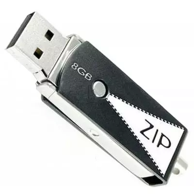 USB флеш накопитель Goodram 8GB Zip Black USB 2.0 (PD8GH2GRZIKR9) - 1 USB флеш накопитель Goodram 8GB Zip Black USB 2.0 (PD8GH2GRZIKR9) - 1