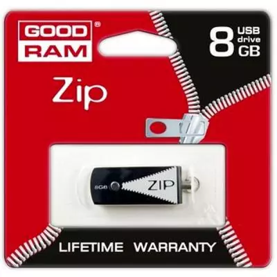 USB флеш накопитель Goodram 8GB Zip Black USB 2.0 (PD8GH2GRZIKR9) - 5 USB флеш накопитель Goodram 8GB Zip Black USB 2.0 (PD8GH2GRZIKR9) - 5