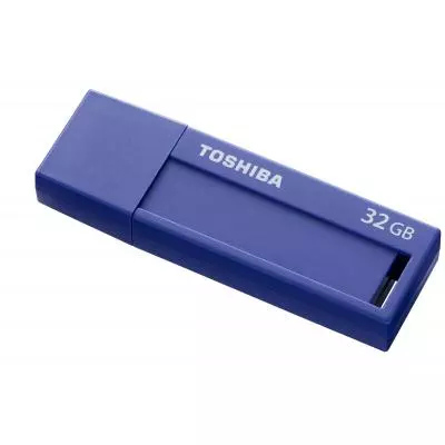 USB флеш накопитель Toshiba 32GB Daichi Blue USB 3.0 (THN-U302B0320M4) - 1 USB флеш накопитель Toshiba 32GB Daichi Blue USB 3.0 (THN-U302B0320M4) - 1
