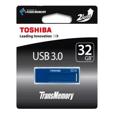 USB флеш накопитель Toshiba 32GB Daichi Blue USB 3.0 (THN-U302B0320M4) - 2 USB флеш накопитель Toshiba 32GB Daichi Blue USB 3.0 (THN-U302B0320M4) - 2