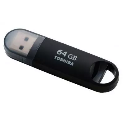 USB флеш накопитель Toshiba 64GB Suzaku Black USB 3.0 (THN-U361K0640M4) - 1 USB флеш накопитель Toshiba 64GB Suzaku Black USB 3.0 (THN-U361K0640M4) - 1