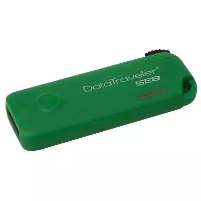 USB флеш накопитель Kingston 128GB DataTraveler SE8 Green USB 2.0 (DTSE8/128GB) - 2 USB флеш накопитель Kingston 128GB DataTraveler SE8 Green USB 2.0 (DTSE8/128GB) - 2