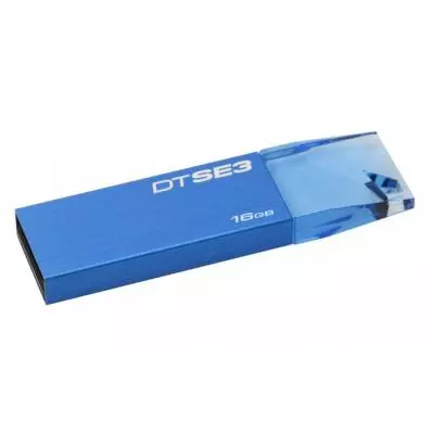 USB флеш накопитель Kingston 16GB DTSE3 Metalic Blue USB 2.0 (KC-U6816-4C1B) - 1 USB флеш накопитель Kingston 16GB DTSE3 Metalic Blue USB 2.0 (KC-U6816-4C1B) - 1