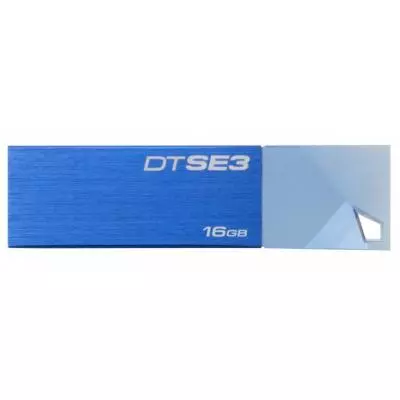 USB флеш накопитель Kingston 16GB DTSE3 Metalic Blue USB 2.0 (KC-U6816-4C1B)