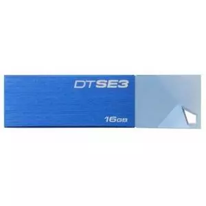 USB флеш накопитель Kingston 16GB DTSE3 Metalic Blue USB 2.0 (KC-U6816-4C1B)