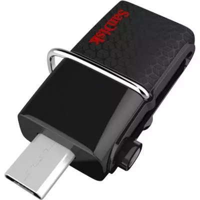 USB флеш накопитель SanDisk 128GB Ultra Dual Drive OTG Black USB 3.0 (SDDD2-128G-G46) - 5 USB флеш накопитель SanDisk 128GB Ultra Dual Drive OTG Black USB 3.0 (SDDD2-128G-G46) - 5