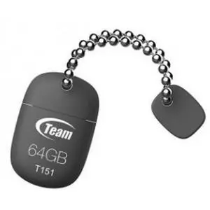 USB флеш накопитель Team 64GB T151 Grey USB 2.0 (TT15164GC01)