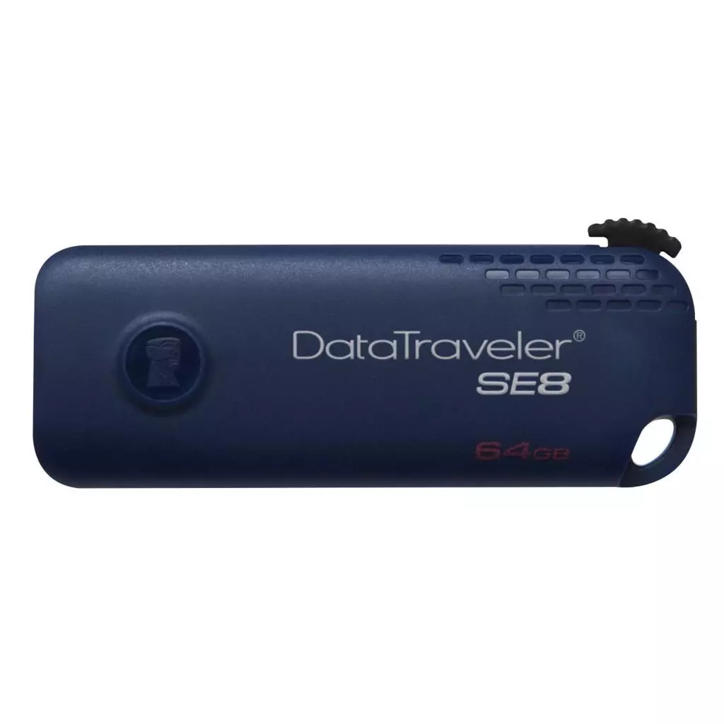 USB флеш накопитель Kingston 64GB DT SE 8 Blue USB 2.0 (DTSE8/64GB)