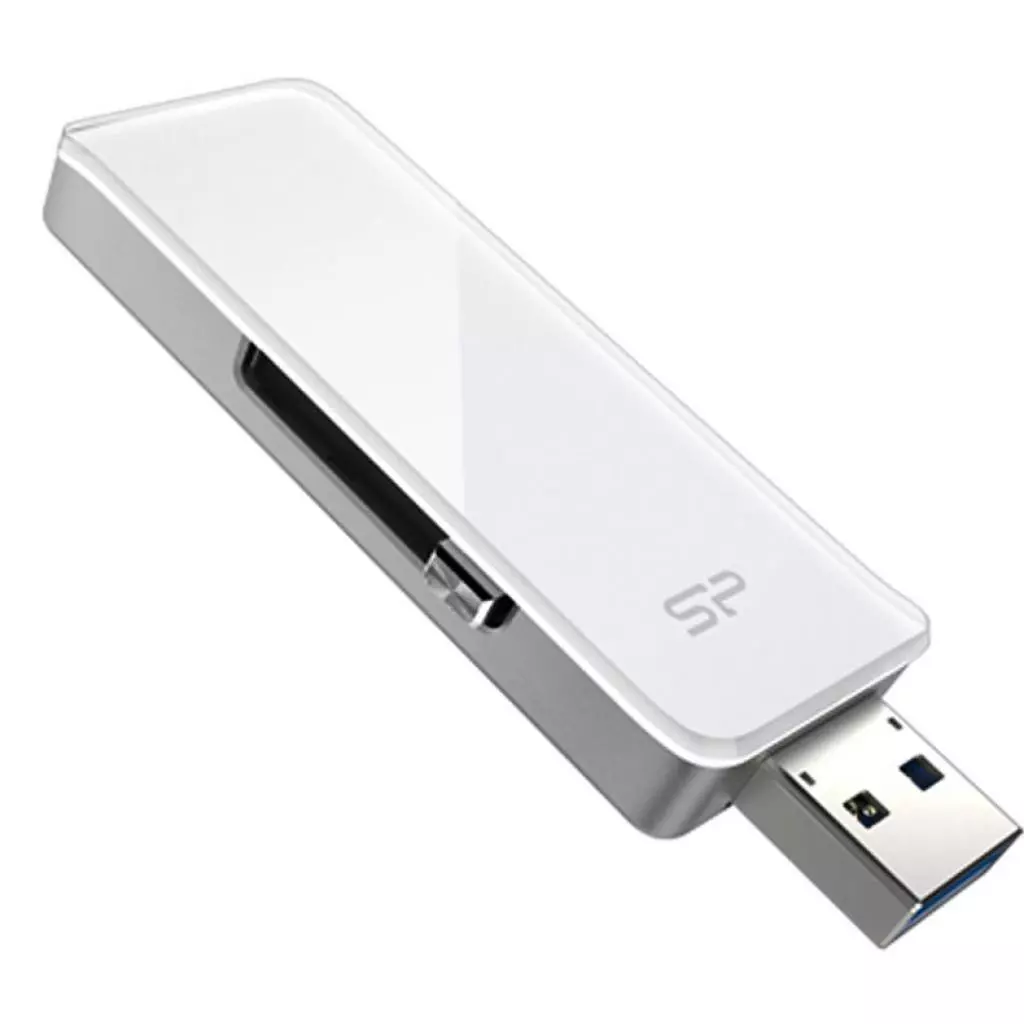 USB флеш накопитель Silicon Power 64GB xDrive Z30 White USB 3.0 (SP064GBLU3Z30V1W) - 6 USB флеш накопитель Silicon Power 64GB xDrive Z30 White USB 3.0 (SP064GBLU3Z30V1W) - 6